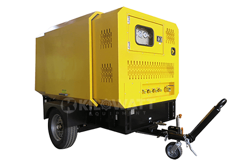 385 cfm mobile diesel compressor offering portable, efficient air compression for various field applications.