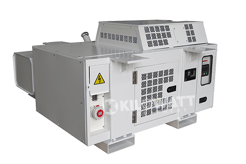 15 kW underslung genset offering compact and reliable power for reefer containers.