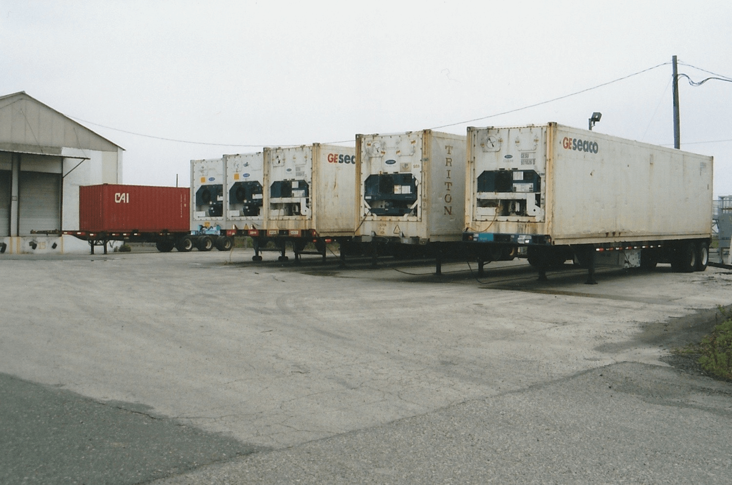 underslung diesel genset 15kw Kubota for reefer containers.