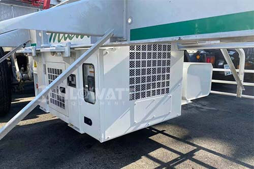 Chassis-mounted reefer genset for Japanese customers.