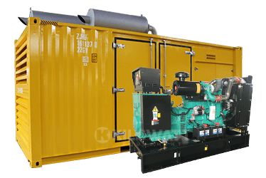 diesel electric generator open and silent canopy 20-4063kva for standby or prime use.