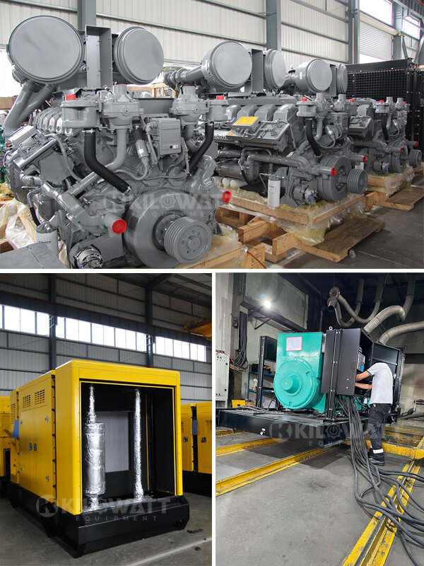 Kilowatt equipment diesel powered equipment quality control.